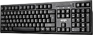 Клавіатура Ergo K-280HUB USB Black, фото 4