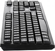 Клавіатура Ergo K-280HUB USB Black, фото 6