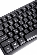 Клавіатура Ergo K-280HUB USB Black, фото 8