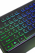 Клавіатура Ergo KB-635 USB Black light, фото 8