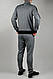 Чоловічий трикотажний спортивний костюм Pm. (1516-3). Туреччина, осінній весняний, спортивні костюми, фото 2
