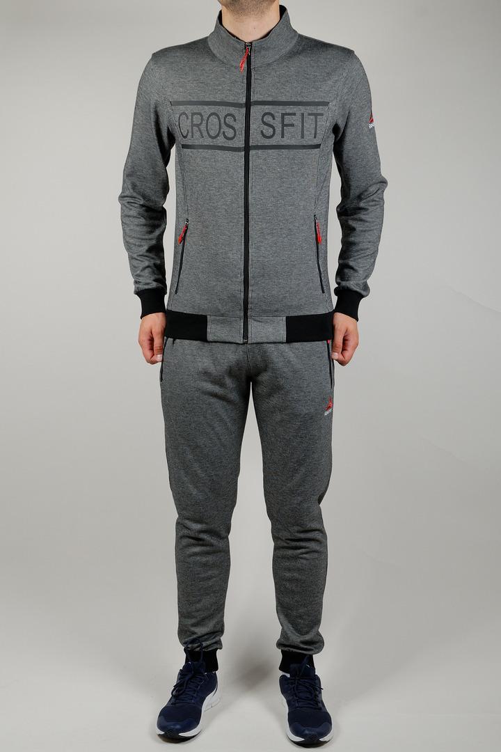 Чоловічий трикотажний спортивний костюм Reebok (1531-3). Туреччина, осінній весняний, спортивні костюми, фото 1