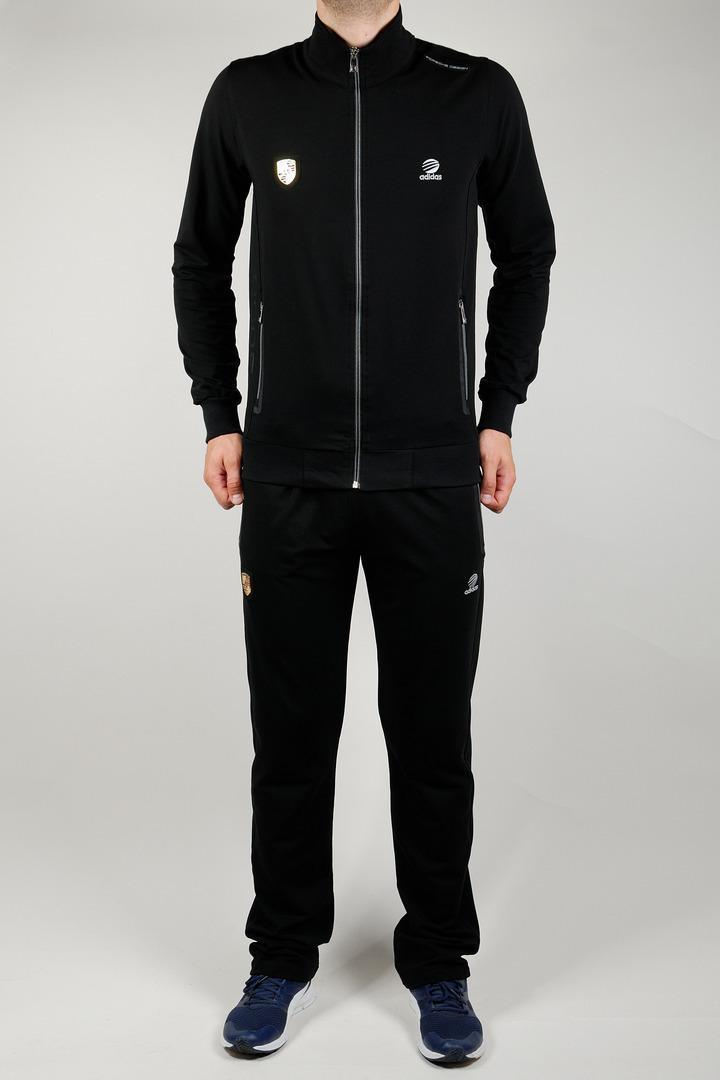 Чоловічий трикотажний спортивний костюм Adidas (1553-4). Туреччина, осінній весняний, спортивні костюми, фото 1