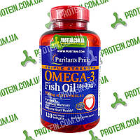 Рыбий Жир Puritan`s Pride Triple Strenght Omega-3 1360 мг (950 mg Active Omega) 120 капс