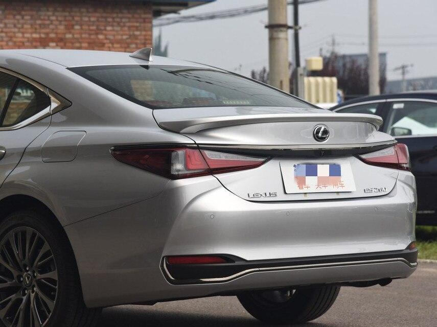 Спойлер Lexus ES GSV70 (2018+) тюнінг сабля F-Sport (пластик)