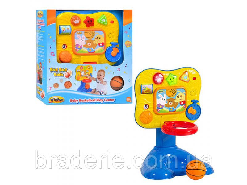 Музичний ігровий центр Баскетбольне кільце WinFun 0738 NL