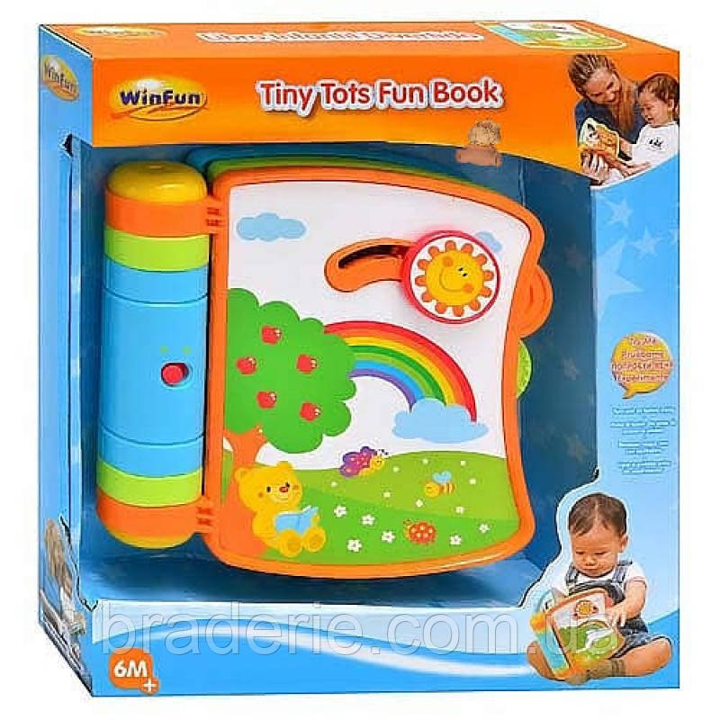 Музична іграшка Книжка 5 сторінок WinFun 0719 NL