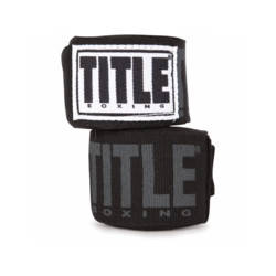 Бинты TITLE Power-Flex Elite Fist Wraps 4,6 м (180) чёрный (код 179-449774)