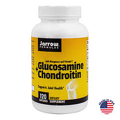 Глюкозамін + Хондроїтин, 120 капсул, Jarrow Formulas