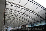Навіс промисловий із профільованого листа для виробництва або складу, фото 7