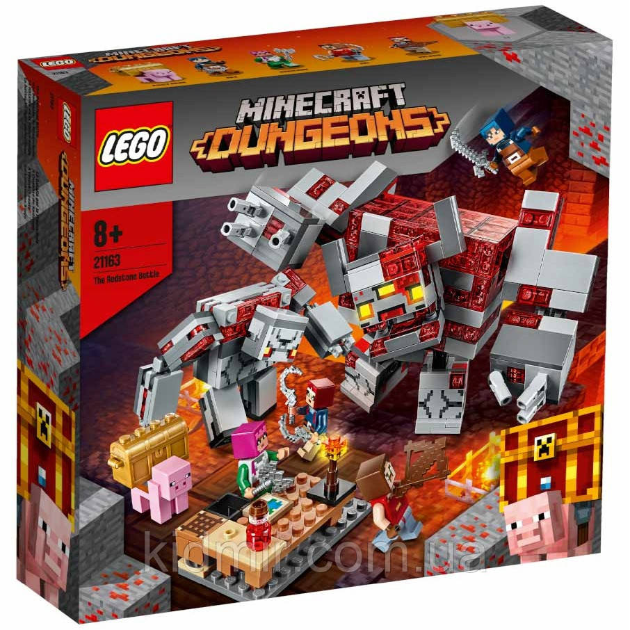Конструктор LEGO Minecraft 21163 Битва за червону пил, фото 1