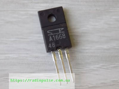 Купити Транзистор 2SA1668 оригінал, ціна 43.50 грн - Prom.ua (ID ...