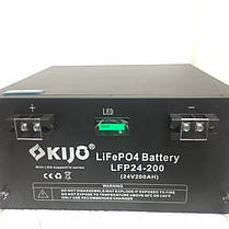 Акумуляторна батарея Kijo LiFePO4-24V200Ah (c LED-дисплеєм), фото 4