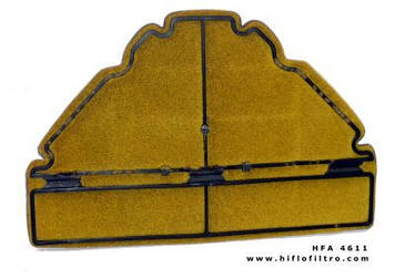 Фільтр повітряний HIFLO HFA4611 YAMAHA YZF 600 THUNDERCAT 96-07  (12-95872) (Y4171)