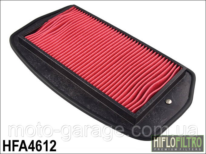 Фільтр повітряний HIFLO HFA4612 YAMAHA FZ6 FAZER (04-10) (20) (12-95882) (Y4174) (OEM:5VX-14451-00)