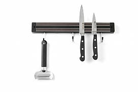 Магнітний тримач для ножів з гачками HENDI (30, 50, 60 см) Нідерланди