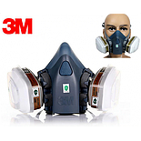 Респіратор напівмаска 3М 7502 повний комплект., фото 2