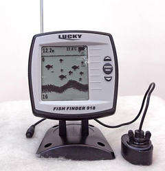 Бездротовий портативний ехолот Lucky FF-918-WL для кораблика