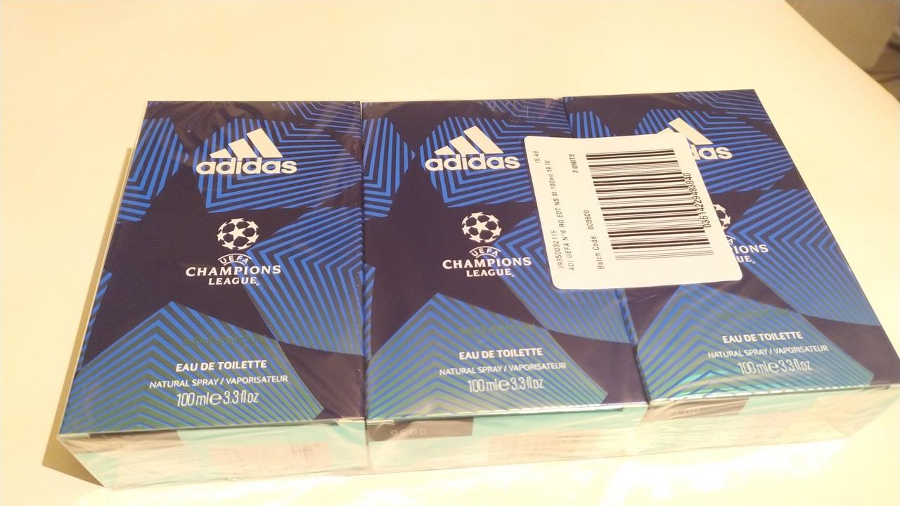 Чоловіча туалетна вода Adidas Champions League (100ml.)