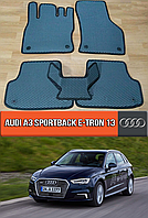 ЕВА коврики Ауди А3 Спортбек е-трон 2013-н.в. EVA резиновые ковры на Audi A3 Sportback e-tron