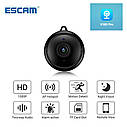 Міні Wi-Fi IP-камера ESCAM V380 з нічним баченням не видимих оку. V380 Pro, фото 4