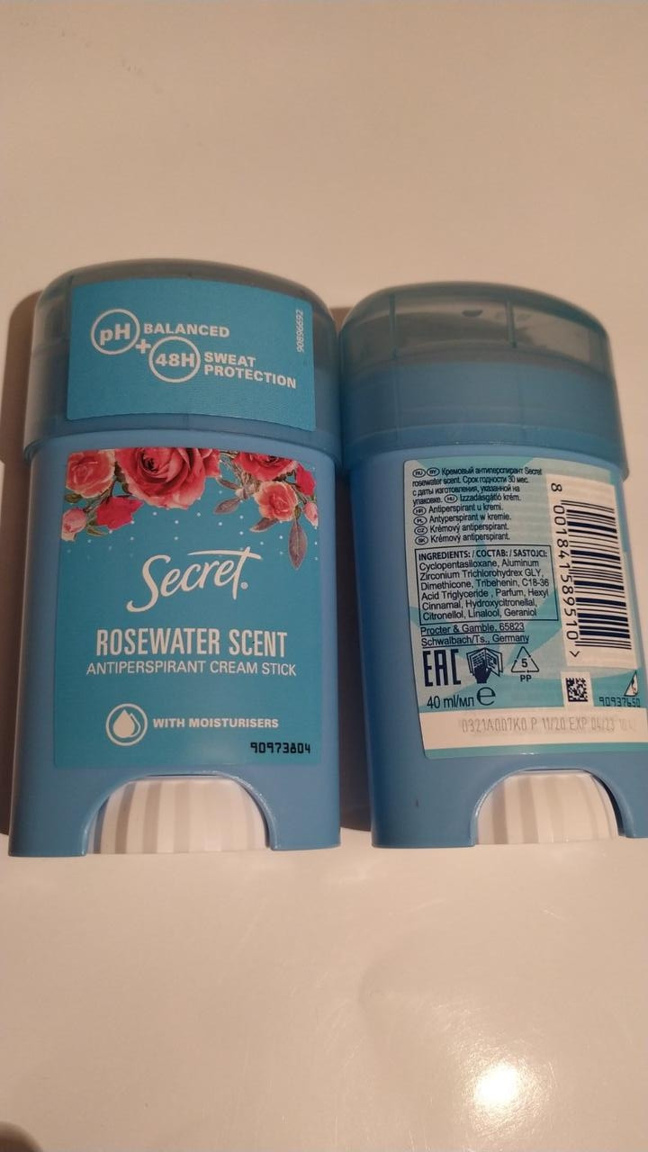 Дезодорант Secret Rosewater Scent - фото 1 - id-p1344056978