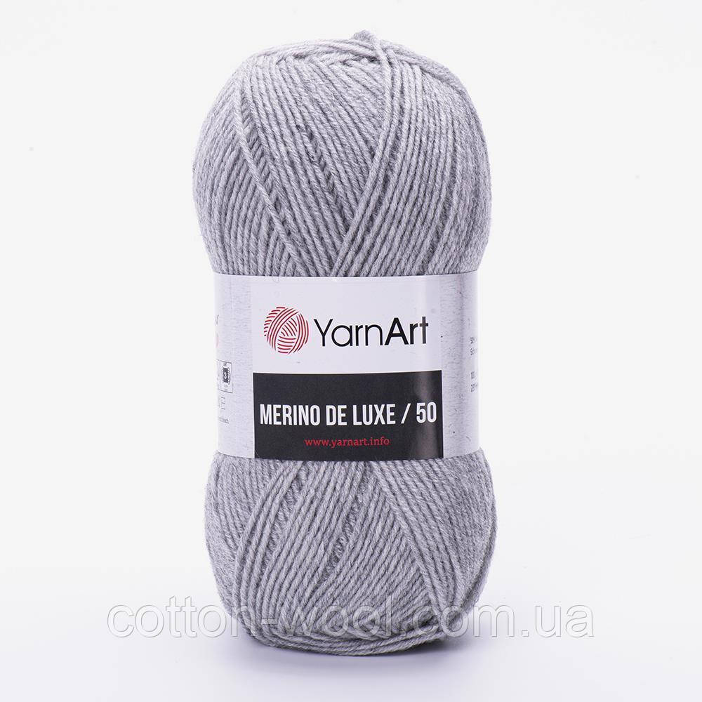 Yarnart Merino de Luxe 0282 напіввовна, фото 1