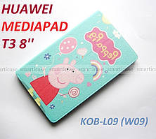 Чохол для дівчинки Свинка Пеппа на Huawei Mediapad T3 8 KOB-L09 LTE