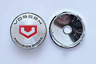 Колпачки VOSSEN(Воссен) 60mm Red/Silver