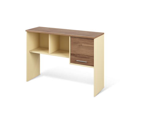 Надбудова для письмових столів Прайм P6.13.12 ширина 1200 мм (MConcept-ТМ)