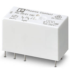 Проміжне мініатюрне реле 2СО, 8А, 24V DC REL-MR-24DC/21-21