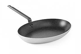 Сковорода овальна для риби «Marble Professional», 400x280x (H)55 мм