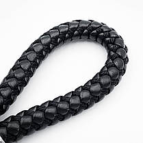 Брелок для ключів Volkswagen VW (Фольцваген) шкіряний косичка, фото 4