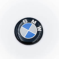 Емблема наклейка на пульт мультимедіа Джойстик для BMW 29 мм, фото 4