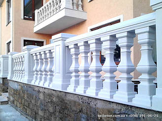 Вы можете купить у нас балюстраду, после монтажа, которой не требуется  дополнительная покраски и обработка. Наши 

изделия, идеально подходят для разных климатических условий, материал обладает равномерной текстурой, высокой 

прочностью и плотн