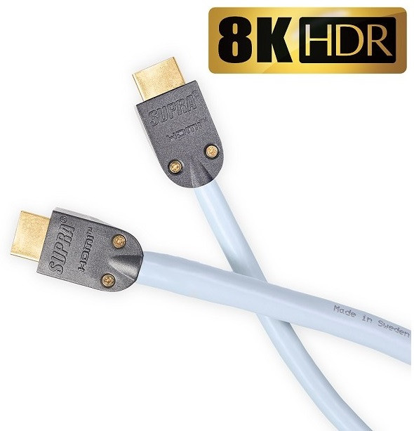 Supra HDMI-HDMI 2.1 UHD8K HDMI кабель 48 Gbit/s 1.5 м