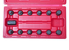 Комплект головок для маслосливных пробок JTC 1117 13ед.