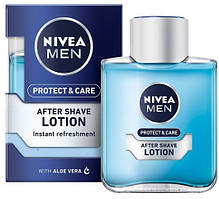 Nivea Men Освіжаючий лосьйон після гоління Protect & Care 100мл.