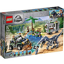 Конструктор LEGO Jurassic World 75935 Поєдинок з бариониксом: полювання за скарбами