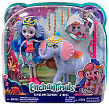 Enchantimals FKY73 Лялька слон Катерина Елефант з великою зверюшкой, фото 10