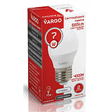 LED лампа VARGO G45 7W E14 665lm 4000K (V-111141), фото 4