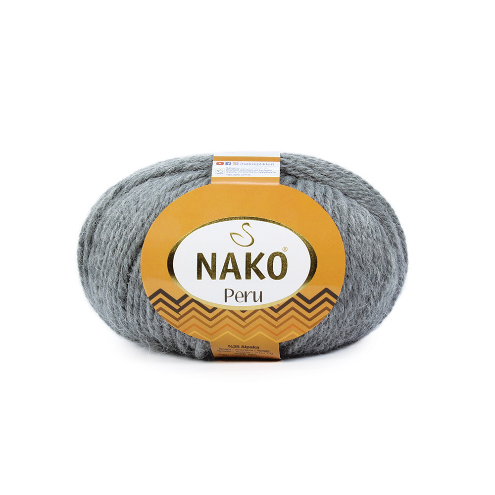Nako Peru 194 серый