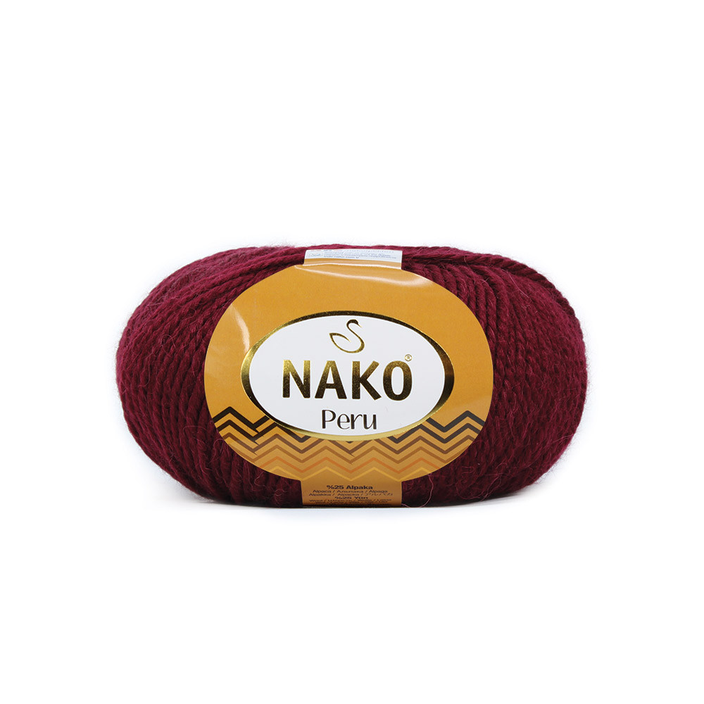 Nako Peru 999 бордовий