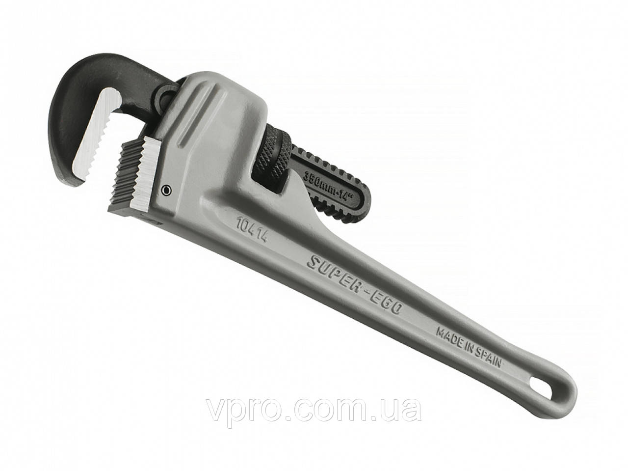 Алюмінієвий прямий трубний ключ SUPER-EGO 104, 8”