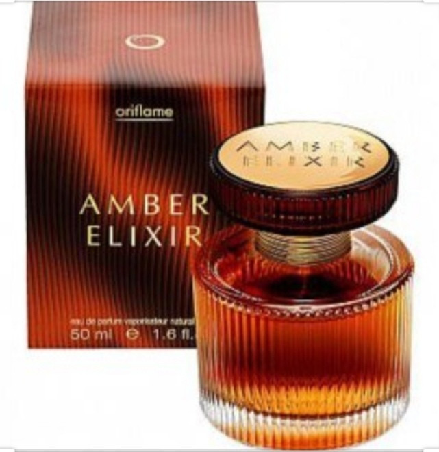 Жіноча парфумована вода Amber Elixir Амбер Еліксир Оріфлейм.