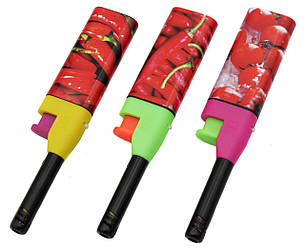 Запальничка кухонна газова ПЕРЧИК - 1 чорний носик / 25шт/уп