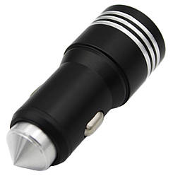 Автомобільне зарядне пристрій USB x 2 A-01 Вхід - DC 12V Hummer, 4666