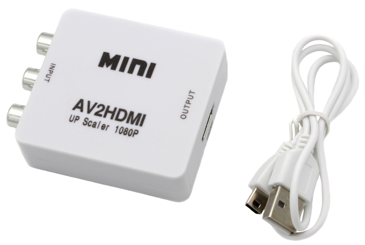 Конвертер - Адаптер перехідник AV-HDMI