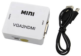 Конвертер - Адаптер перехідник VGA - HDMI 5027