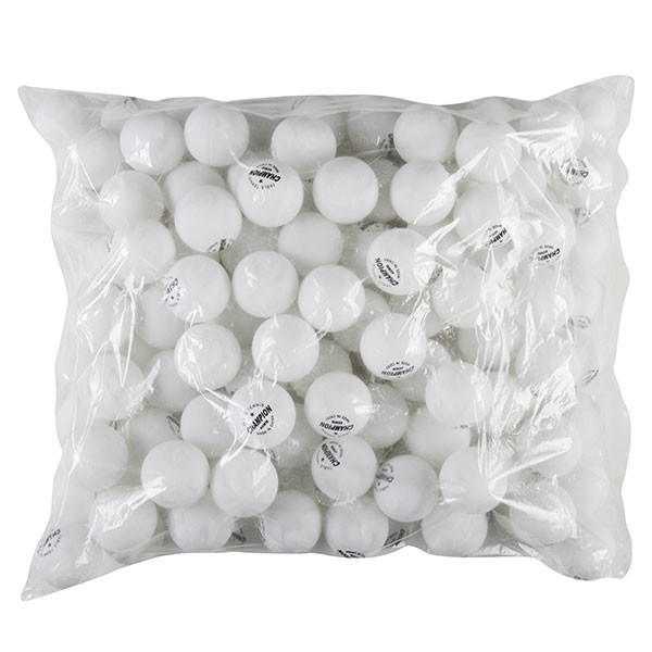 Кульки для настільного тенісу (144 шт) Champion білі CHW144